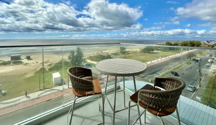 Vista do litoral norte RS